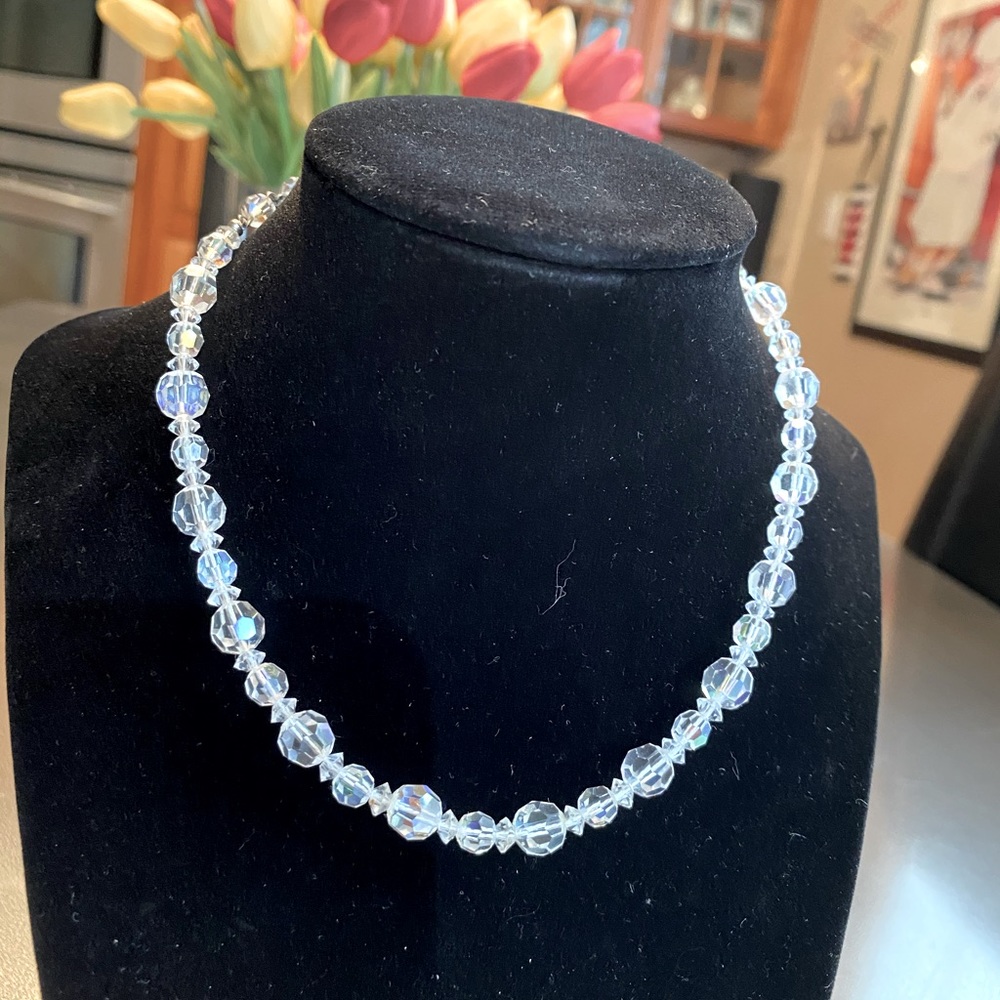 Vintage Crystal Antique Necklace